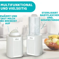 chicco Flaschenwärmer mit Sterilisiergerät* Vaporisatoren|Babykostwärmer