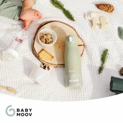 babymoov Flaschenwärmer Moov & Feed Sage Green* Babykostwärmer