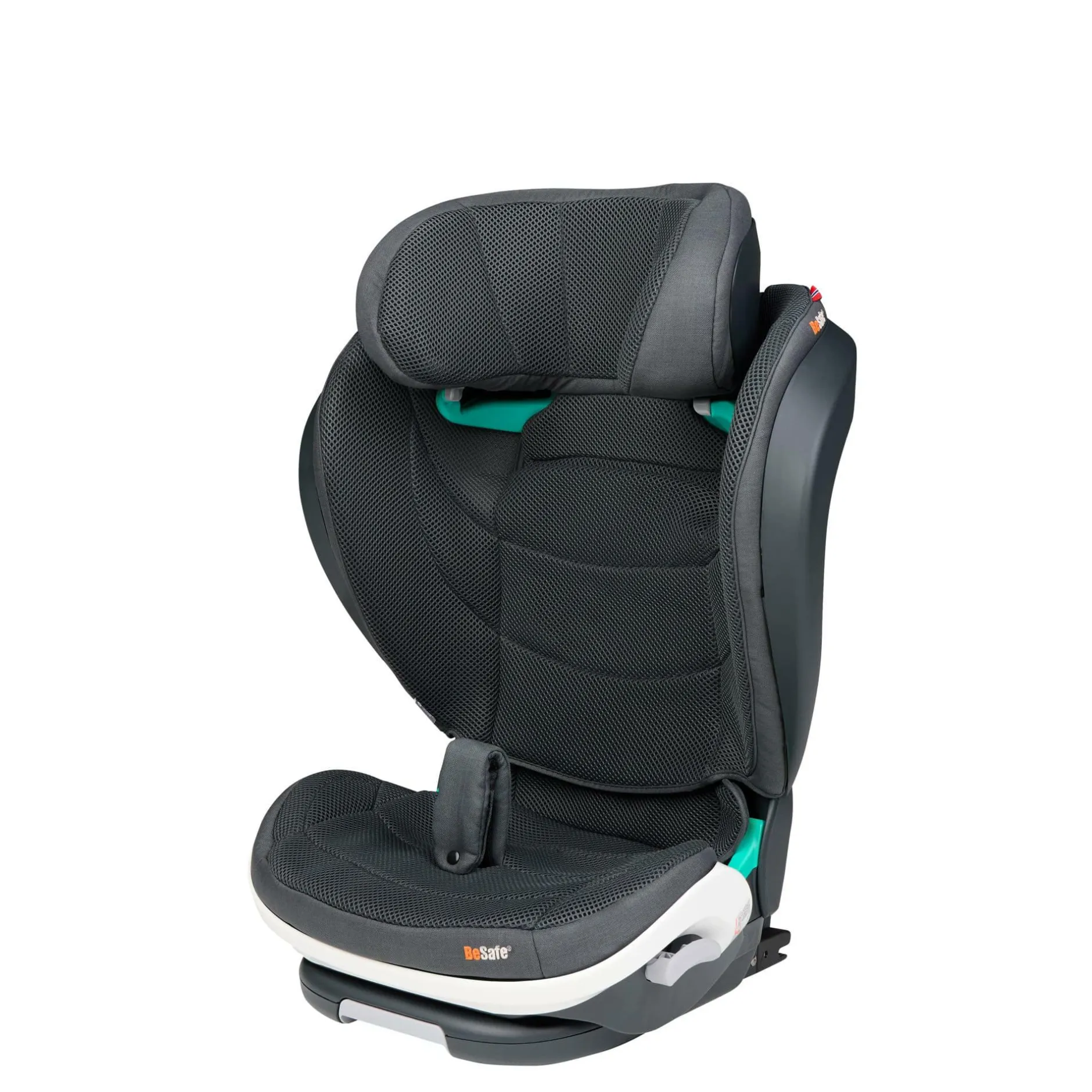 BeSafe Flex FIX 2 Anthracite Mesh*Kinder Kindersitze Isofix|Kindersitze 15-36 Kg, Gruppe 2/3