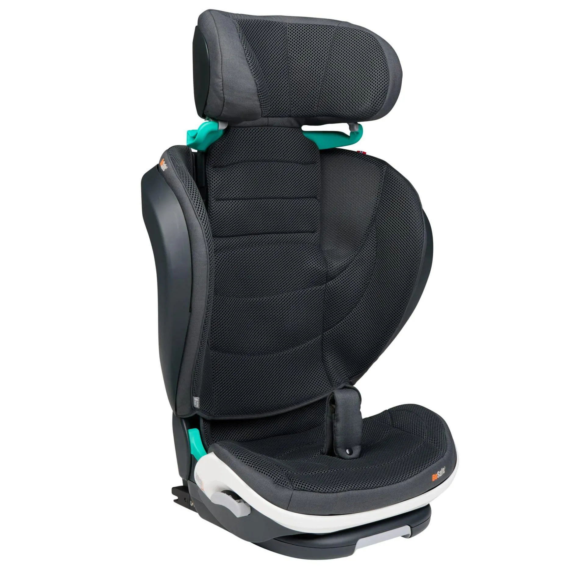 BeSafe Flex FIX 2 Anthracite Mesh*Kinder Kindersitze Isofix|Kindersitze 15-36 Kg, Gruppe 2/3