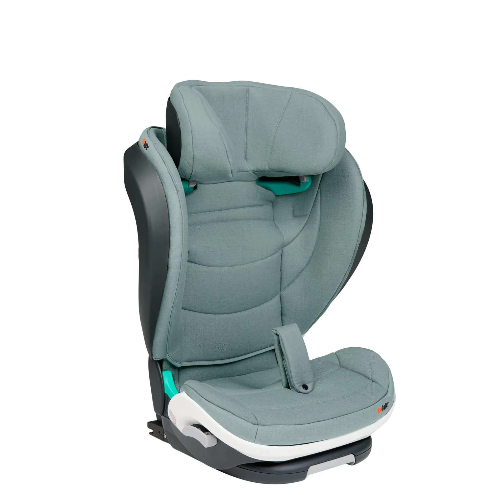 BeSafe Flex FIX 2 Sea Green Melange*Kinder Kindersitze Isofix|Kindersitze 15-36 Kg, Gruppe 2/3