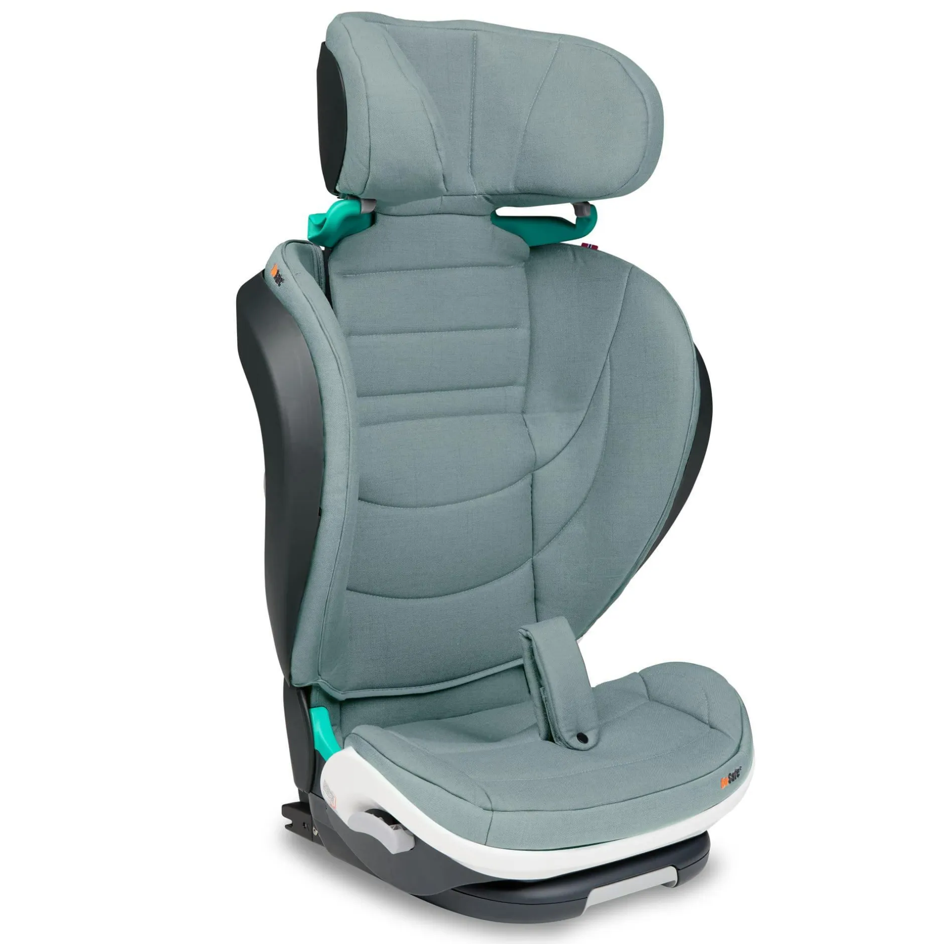 BeSafe Flex FIX 2 Sea Green Melange*Kinder Kindersitze Isofix|Kindersitze 15-36 Kg, Gruppe 2/3