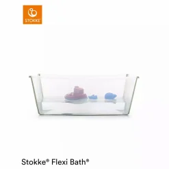 STOKKE Flexi Bath® Transparent Green mit hitzeempfindlichem Stöpsel* Badewannen