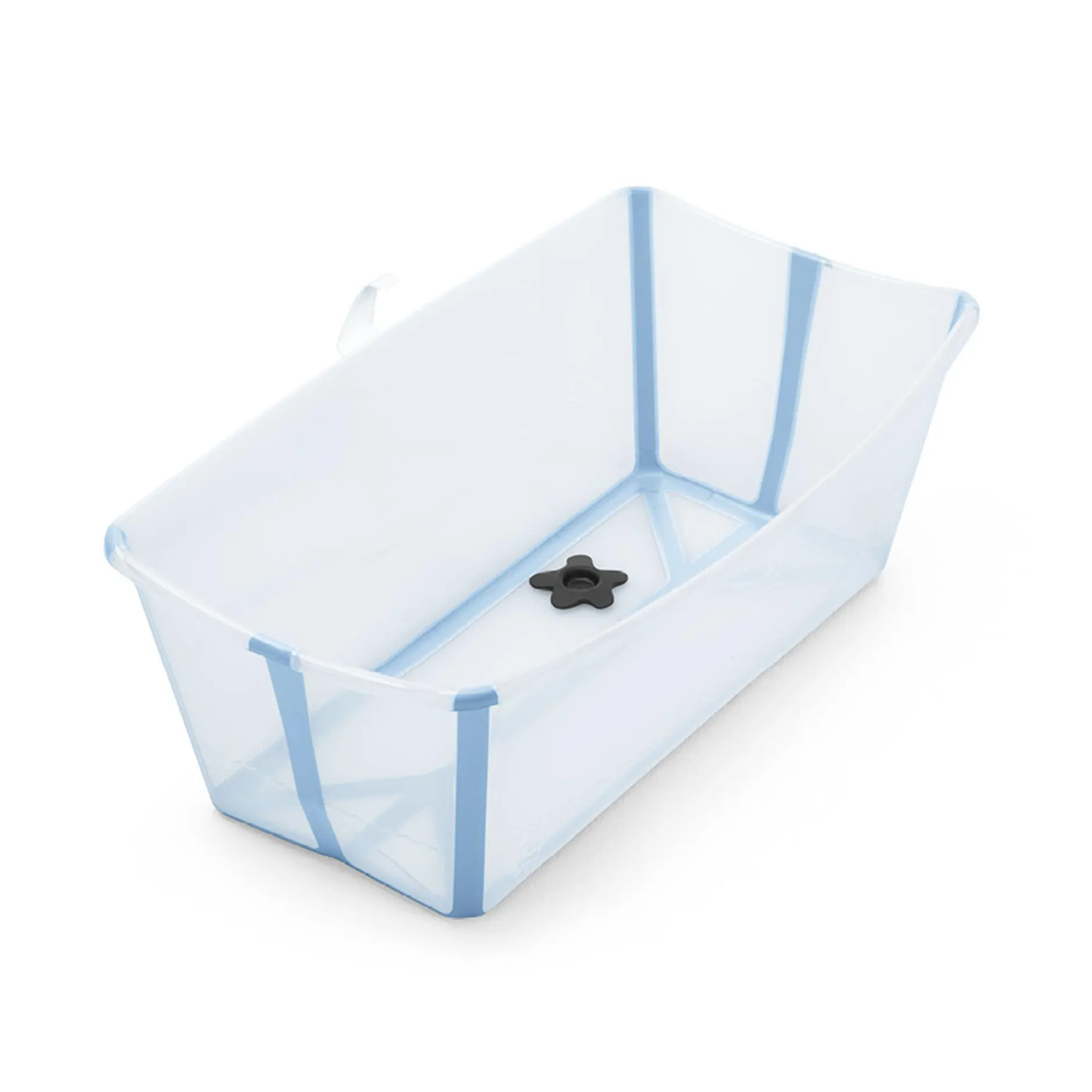 STOKKE Flexi Bath® Transparent Ocean Blue mit hitzeempfindlichem Stöpsel* Badewannen