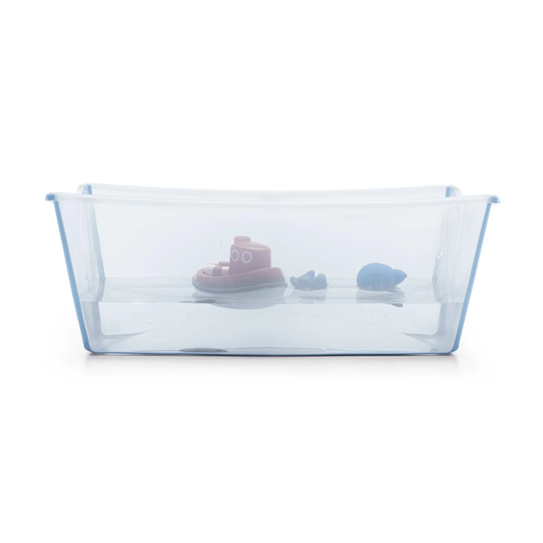 STOKKE Flexi Bath® XL Transparent Ocean Blue mit hitzeempfindlichem Stöpsel* Badewannen