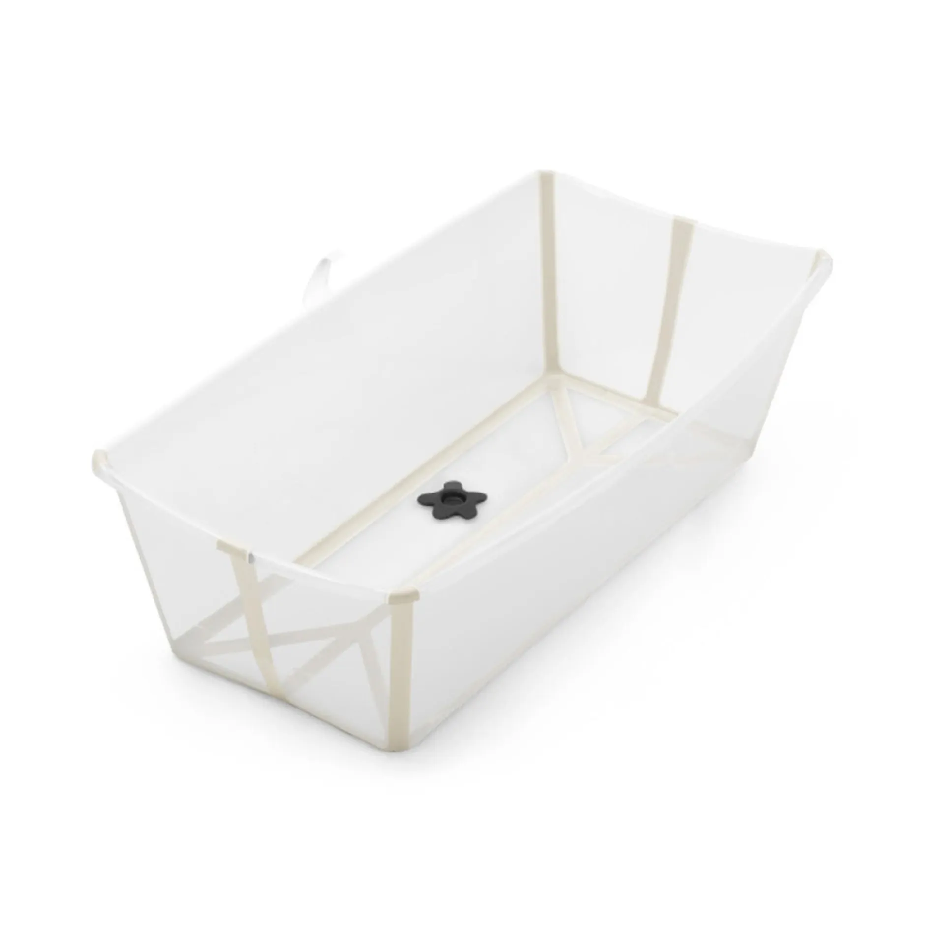 STOKKE Flexi Bath® XL Transparent Sandy mit hitzeempfindlichem Stöpsel* Badewannen