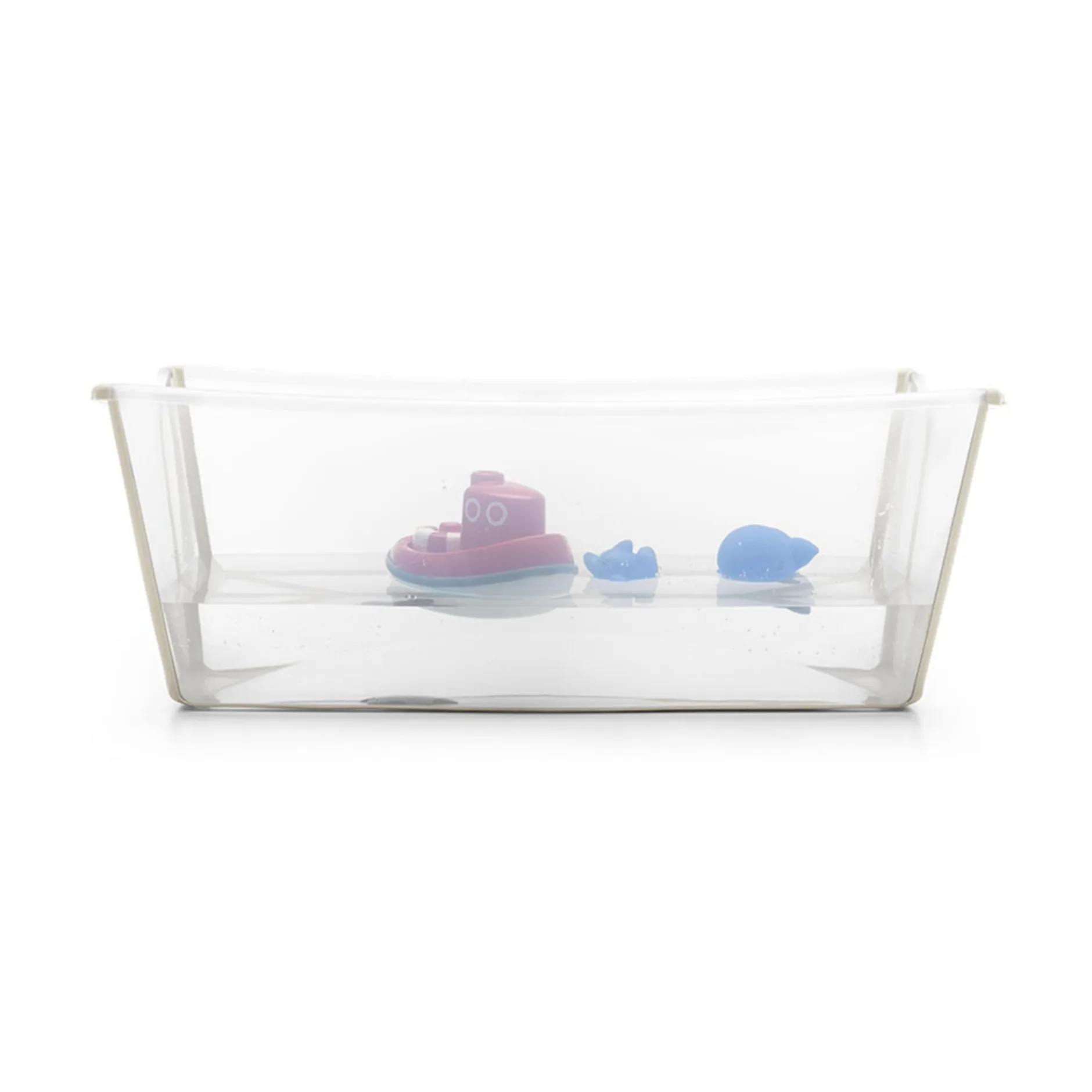 STOKKE Flexi Bath® XL Transparent Sandy mit hitzeempfindlichem Stöpsel* Badewannen