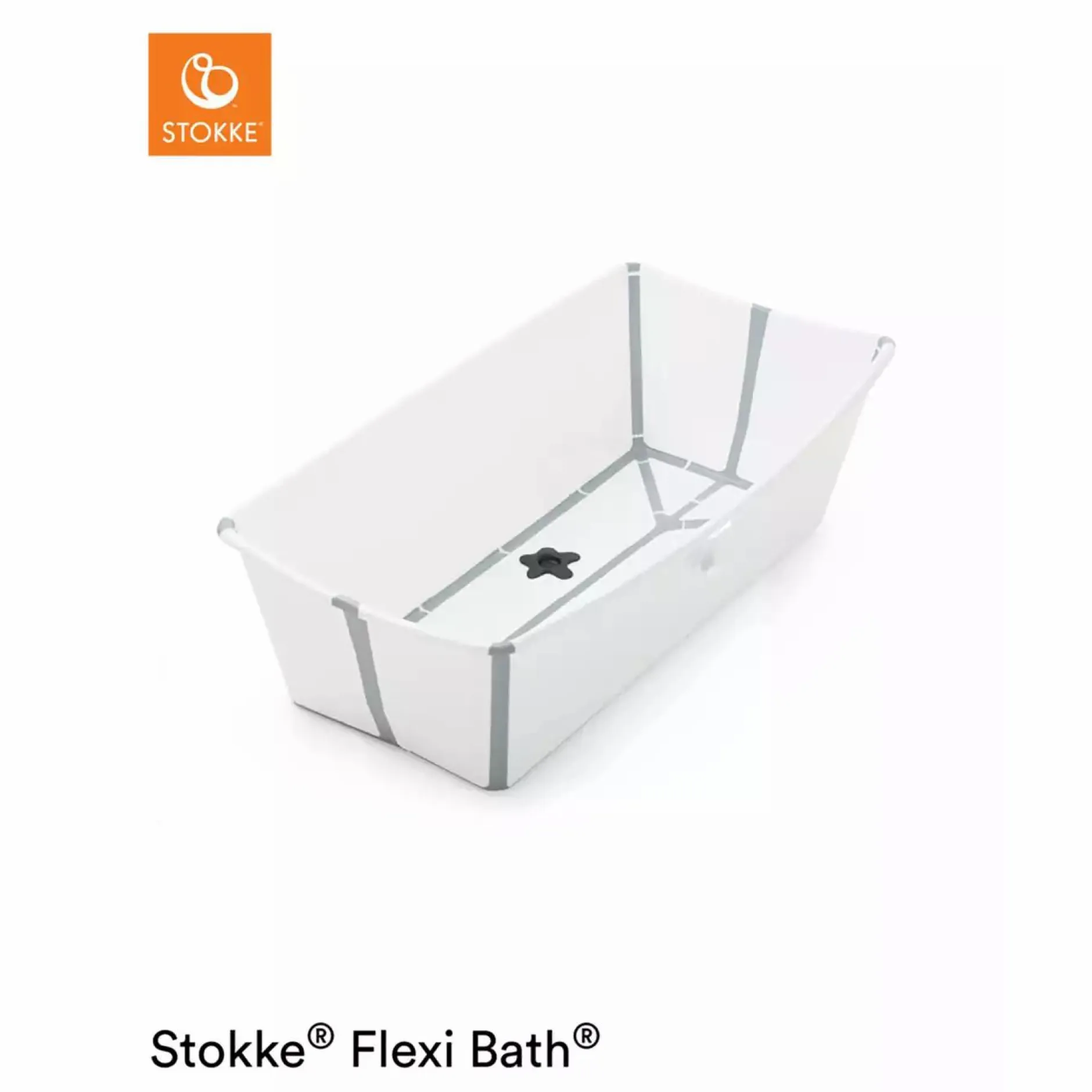 STOKKE Flexi Bath® XL White mit hitzeempfindlichem Stöpsel* Badewannen