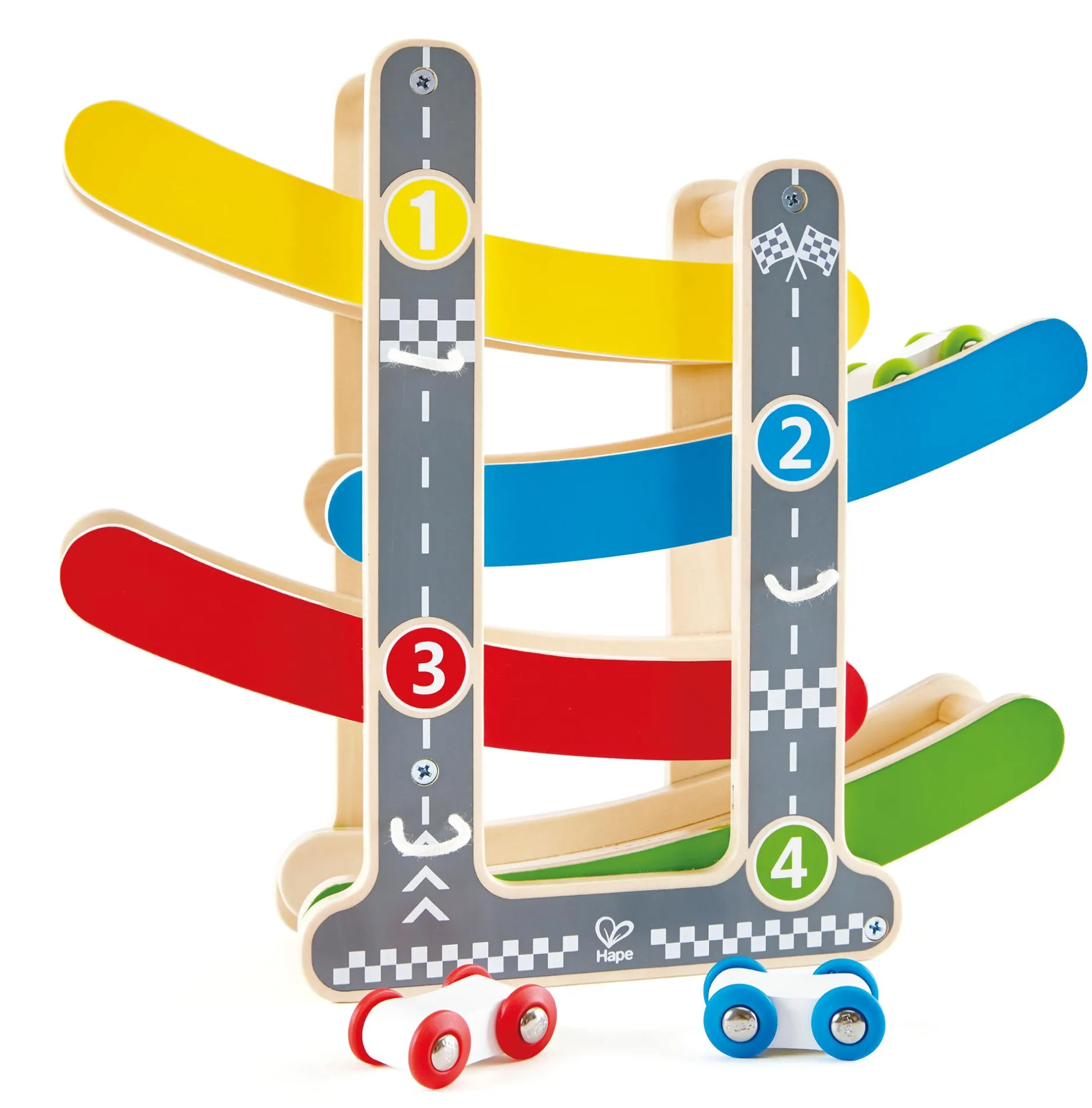 Hape Flickflack-Rennbahn*Kinder Lernspielzeug|Holzspielzeug