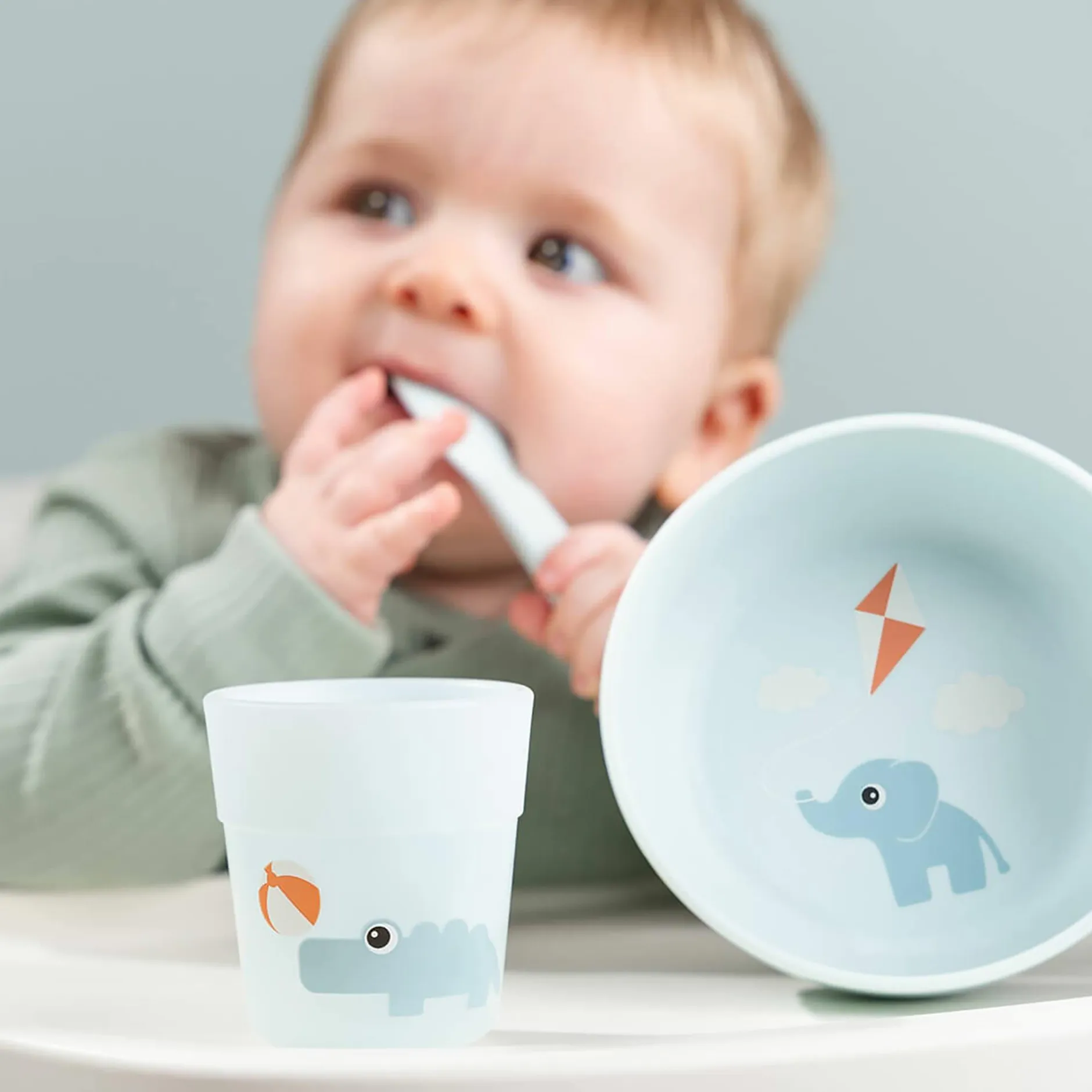 done by deer Foodie First Meal Geschirr-Set Playground* Besteck & Geschirr