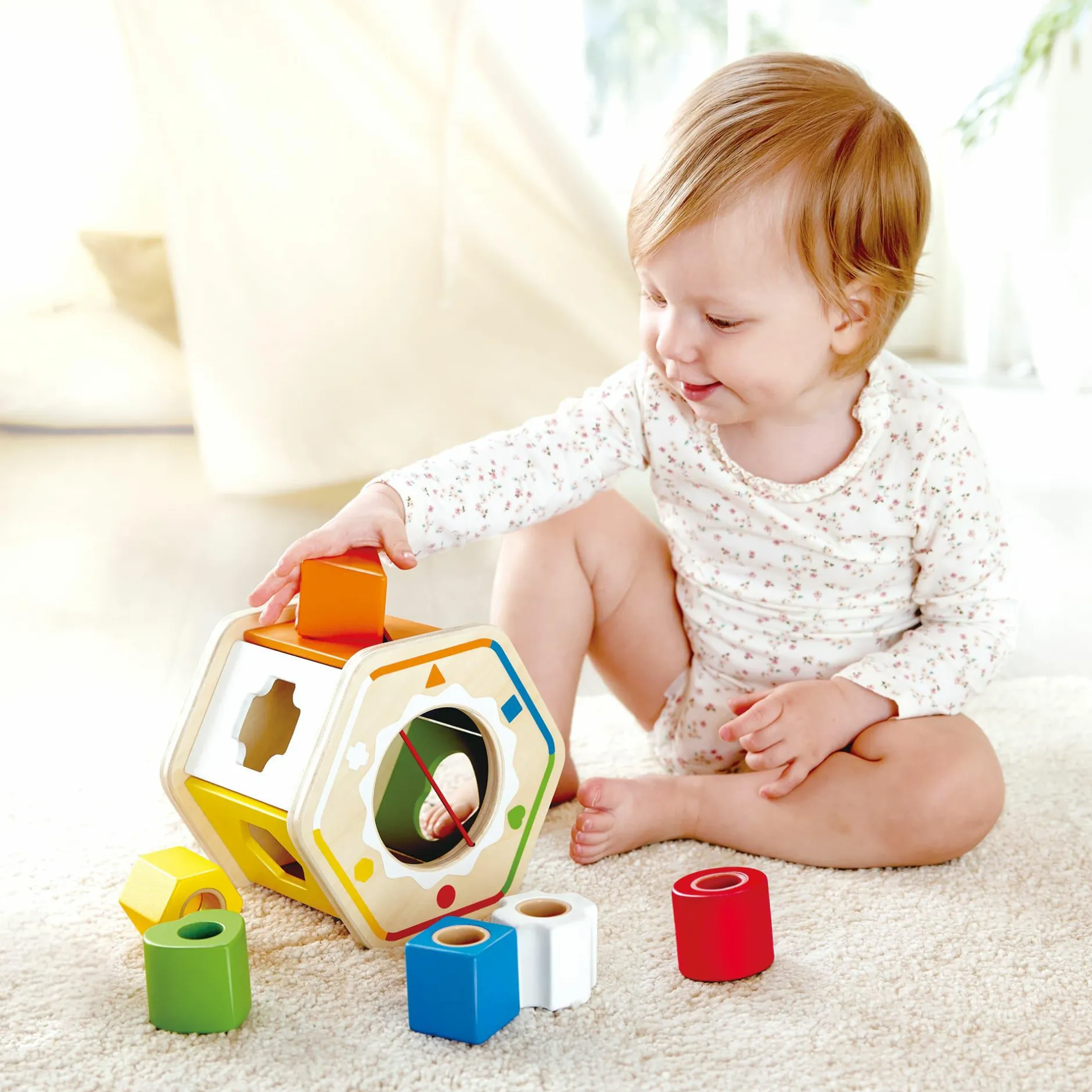 Hape Formensortierer aus Holz*Kinder Holzspielzeug