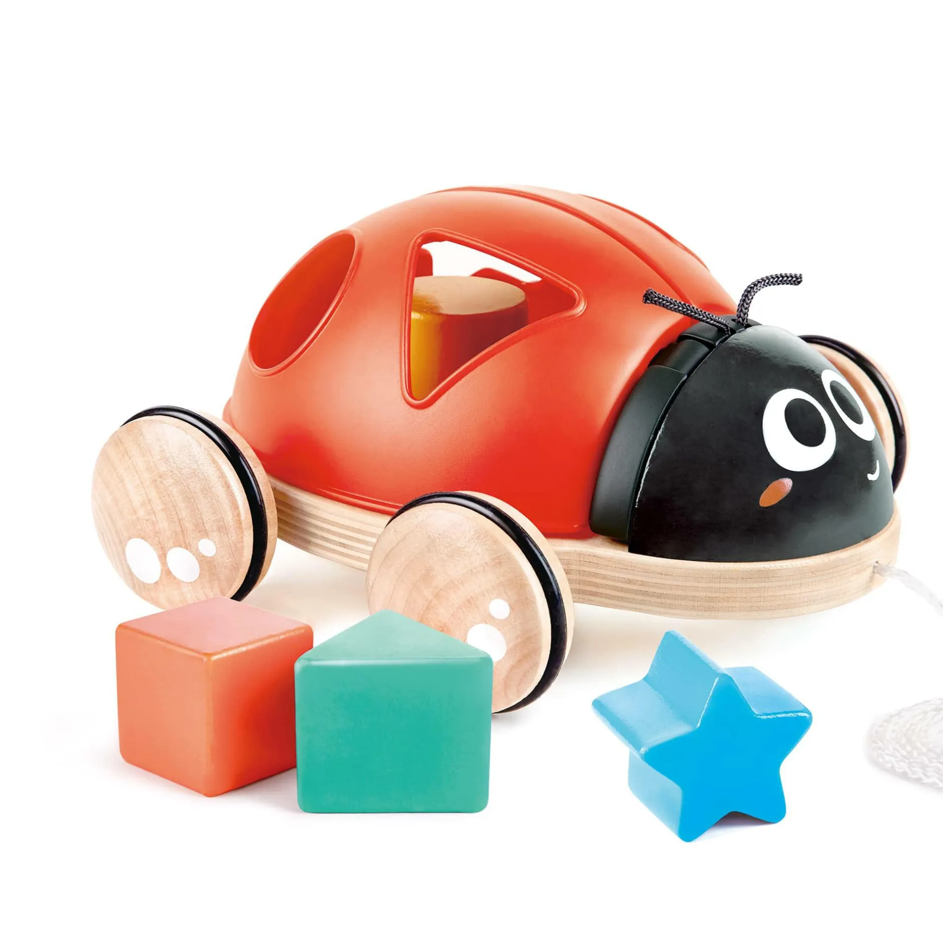 Hape Formensortierer Marienkäfer*Kinder Holzspielzeug