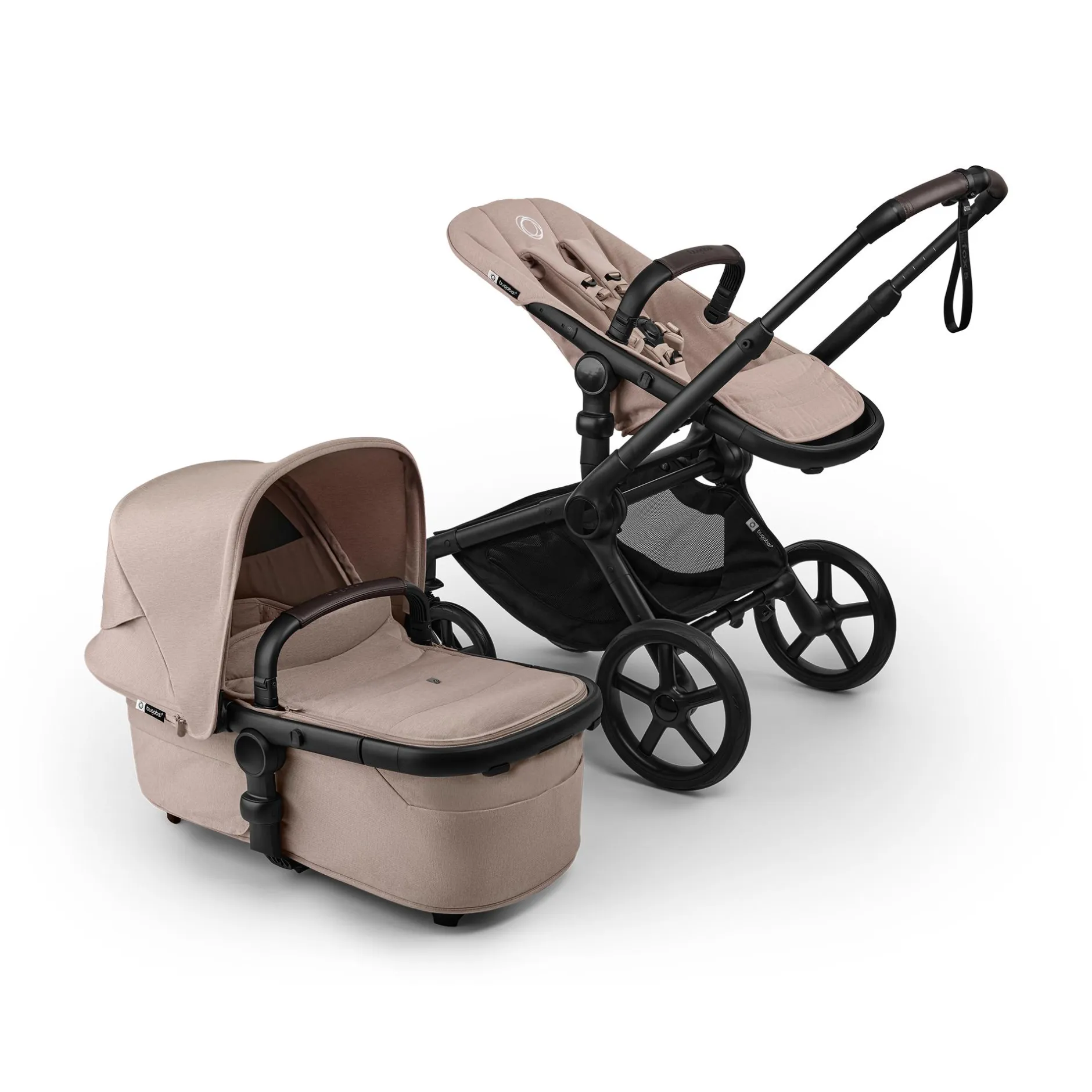 bugaboo Fox 5 Renew Complete Black Taupe*Kinder Kombi-Kinderwagen