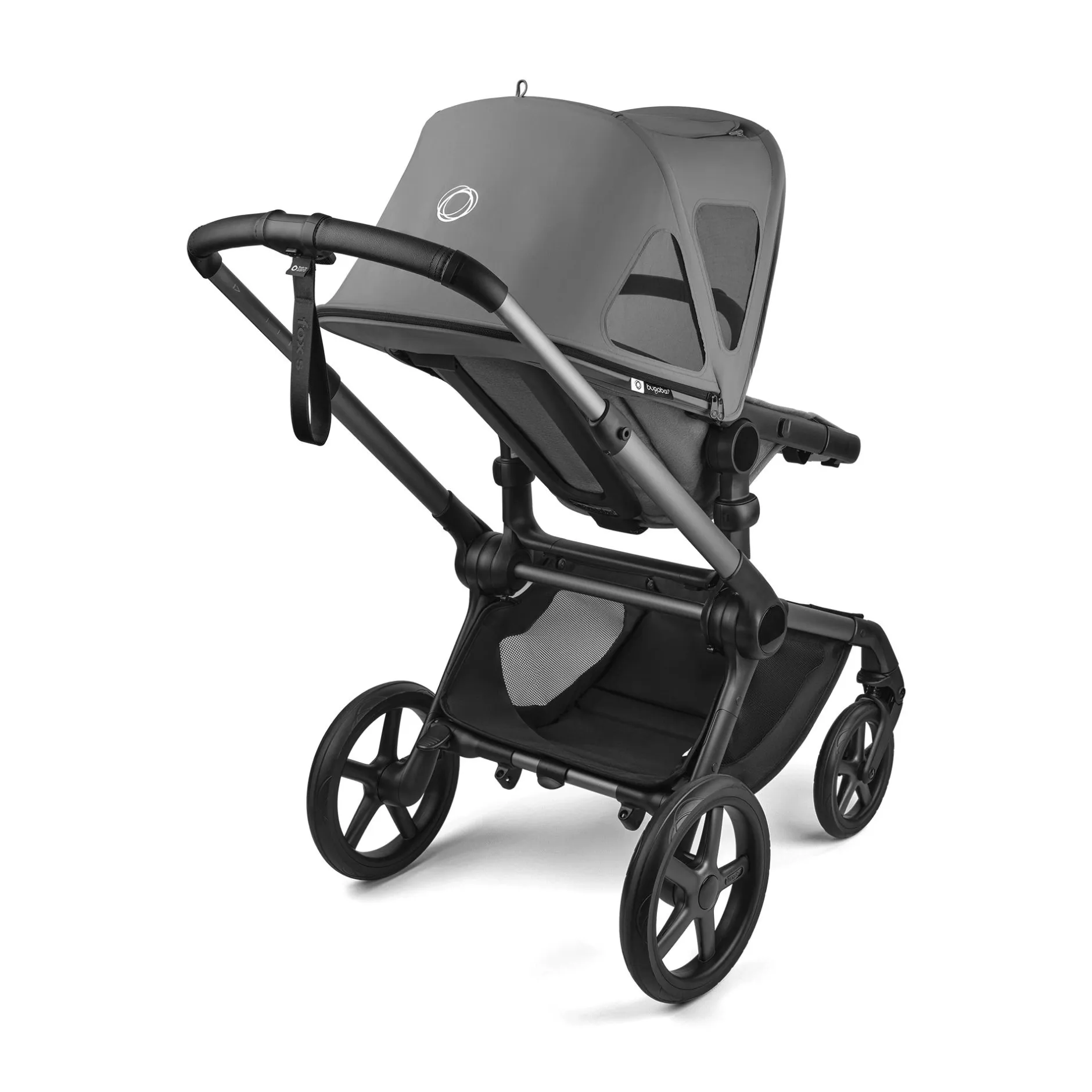 bugaboo Fox 5 Sonnendach mit Lüftungsfenstern Moon Grey*Kinder Kinderwagen Zubehör