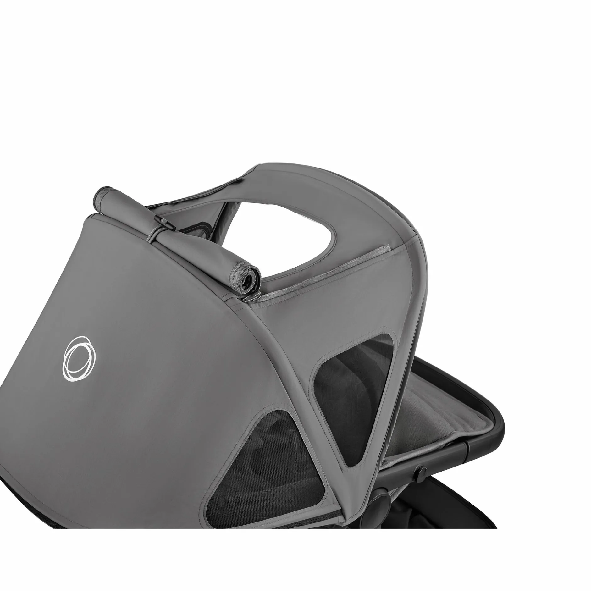 bugaboo Fox 5 Sonnendach mit Lüftungsfenstern Moon Grey*Kinder Kinderwagen Zubehör