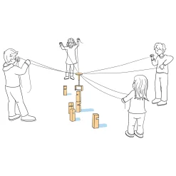 goki Fröbelturm*Kinder Lernspielzeug|Spielzeug Ab 4 Jahren