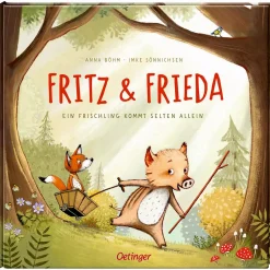 OETINGER Fritz & Frieda - Ein Frischling kommt selten allein*Kinder Kinderbücher|Spielzeug Ab 4 Jahren