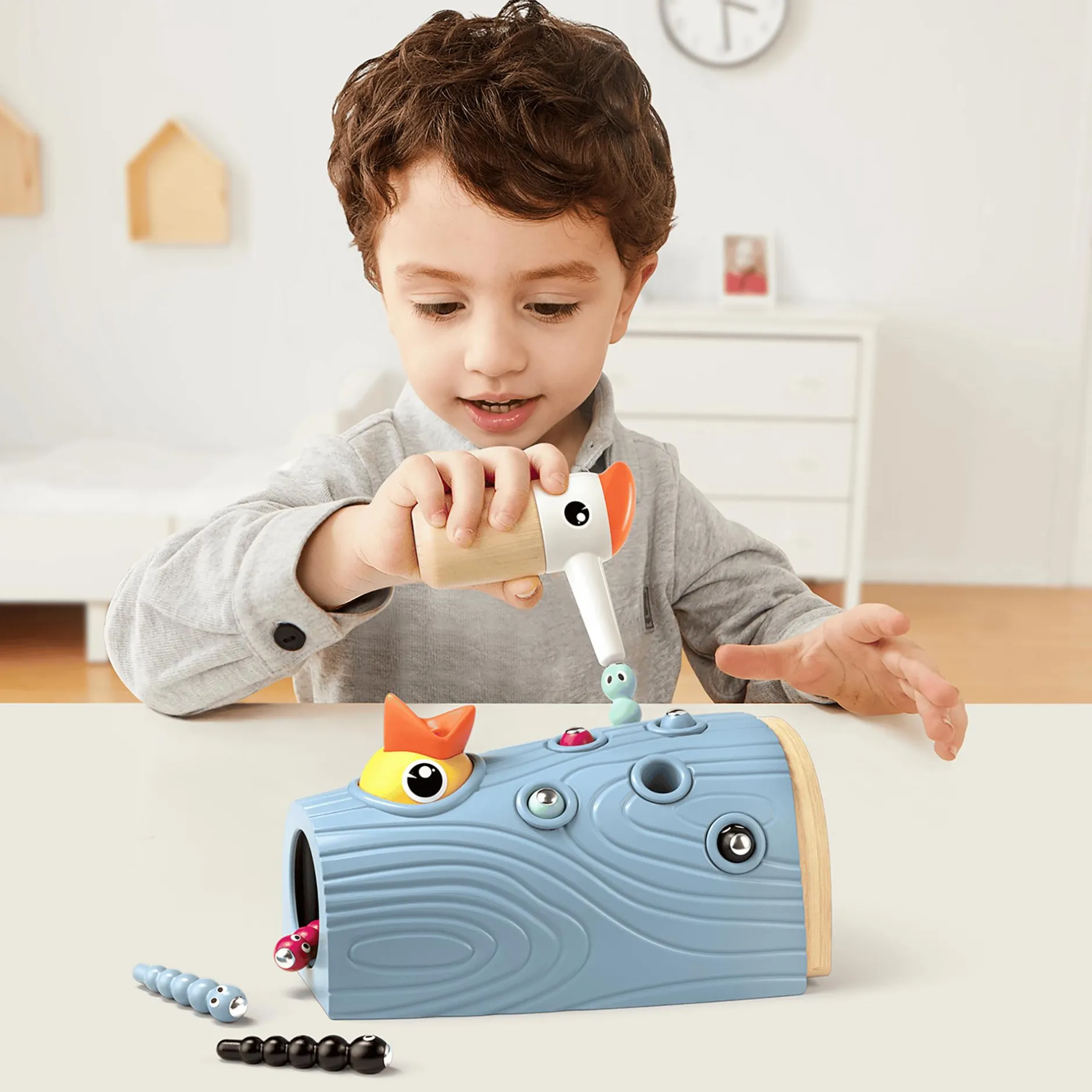 TOPBRIGHT Fütter den Specht*Kinder Lernspielzeug