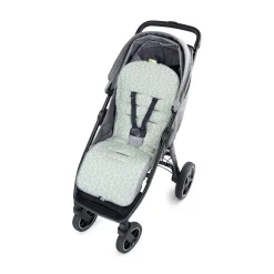 Liebes vPriebes Fußsack Bodo Ginko Grün/Grau*Kinder Kinderwagen Zubehör