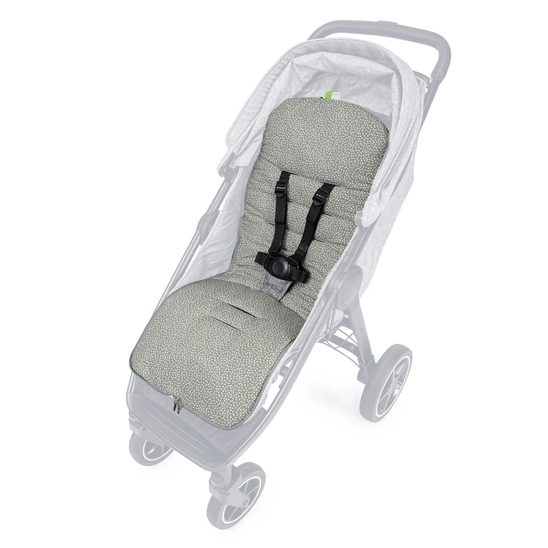 Liebes von Priebes Fußsack Bodo Mini Dots Salbei*Kinder Kinderwagen Zubehör