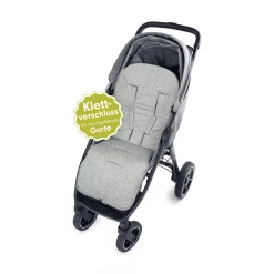 Liebes vPriebes Fußsack Fred Mini Dots Salbei/Grau*Kinder Kinderwagen Zubehör