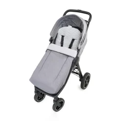 Liebes vPriebes Fußsack Fred Waffel Grey/Grau*Kinder Kinderwagen Zubehör