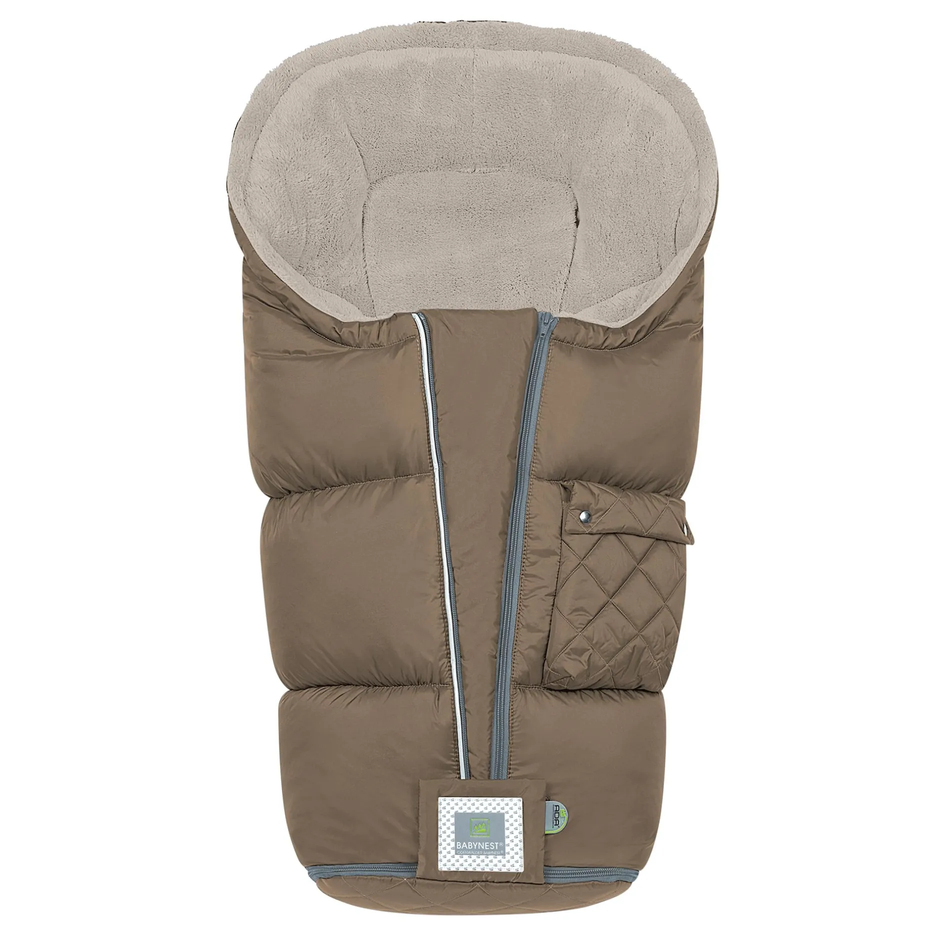 odenwu00e4lder Fußsack Gino-cs Dark Wood*Kinder Kinderwagen Zubehör