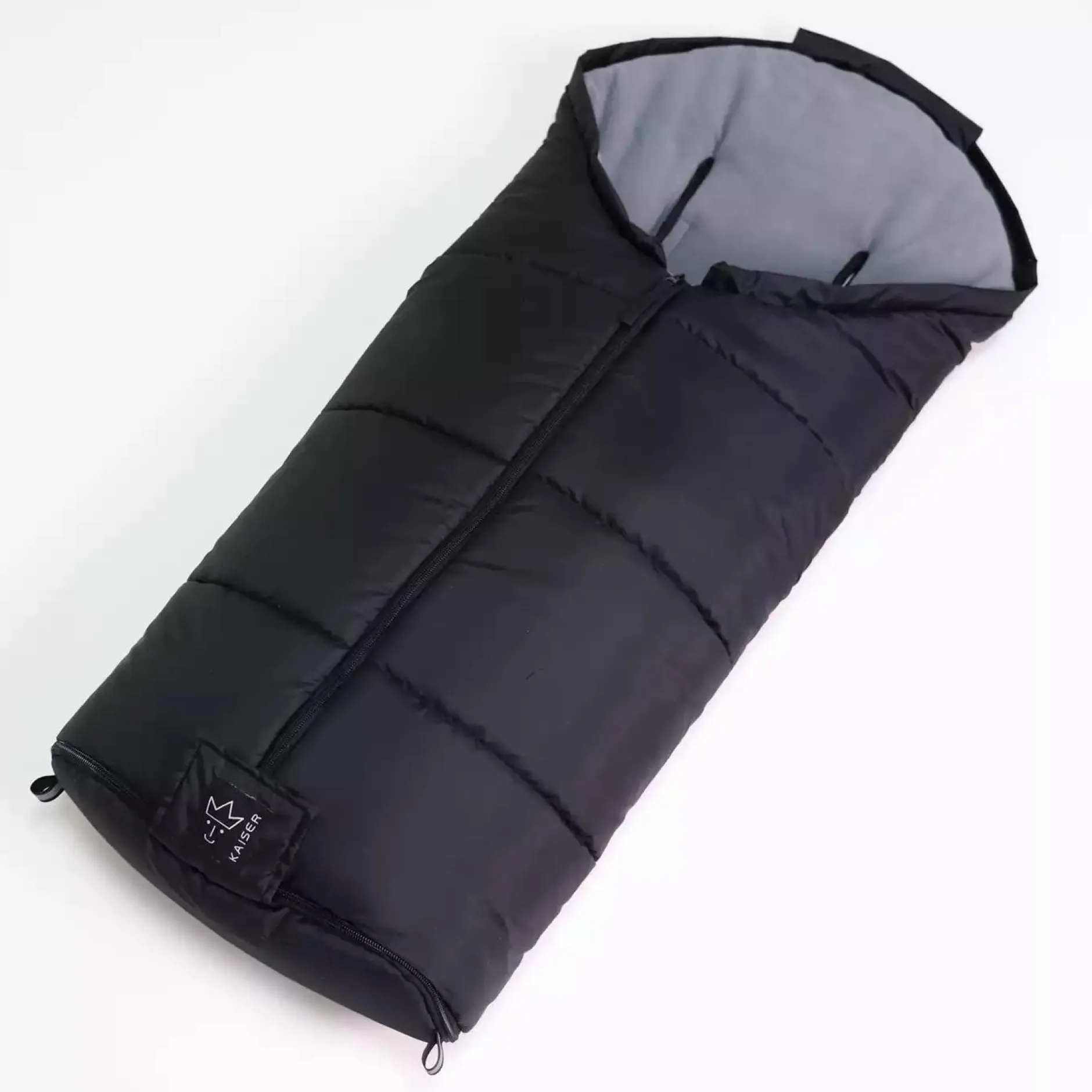 KAISER Fußsack Jooshi Thermo Basic Black*Kinder Kinderwagen Zubehör