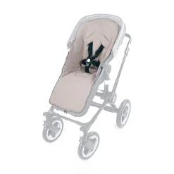Liebes vPriebes Fußsack Mila Waffelpiqué Natur/Grau*Kinder Kinderwagen Zubehör