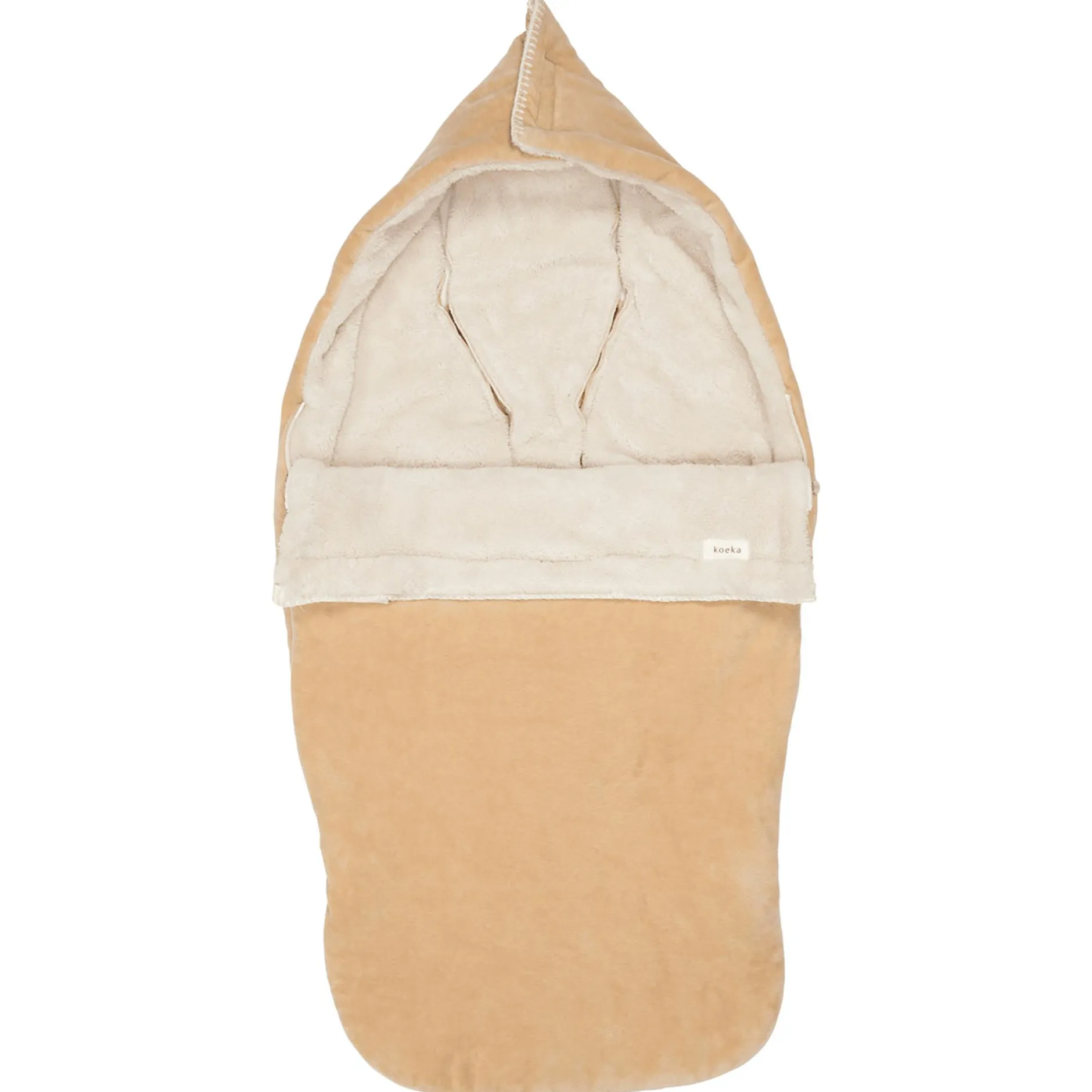 koeka Fußsack Plüsch Oddi Grain*Kinder Kinderwagen Zubehör