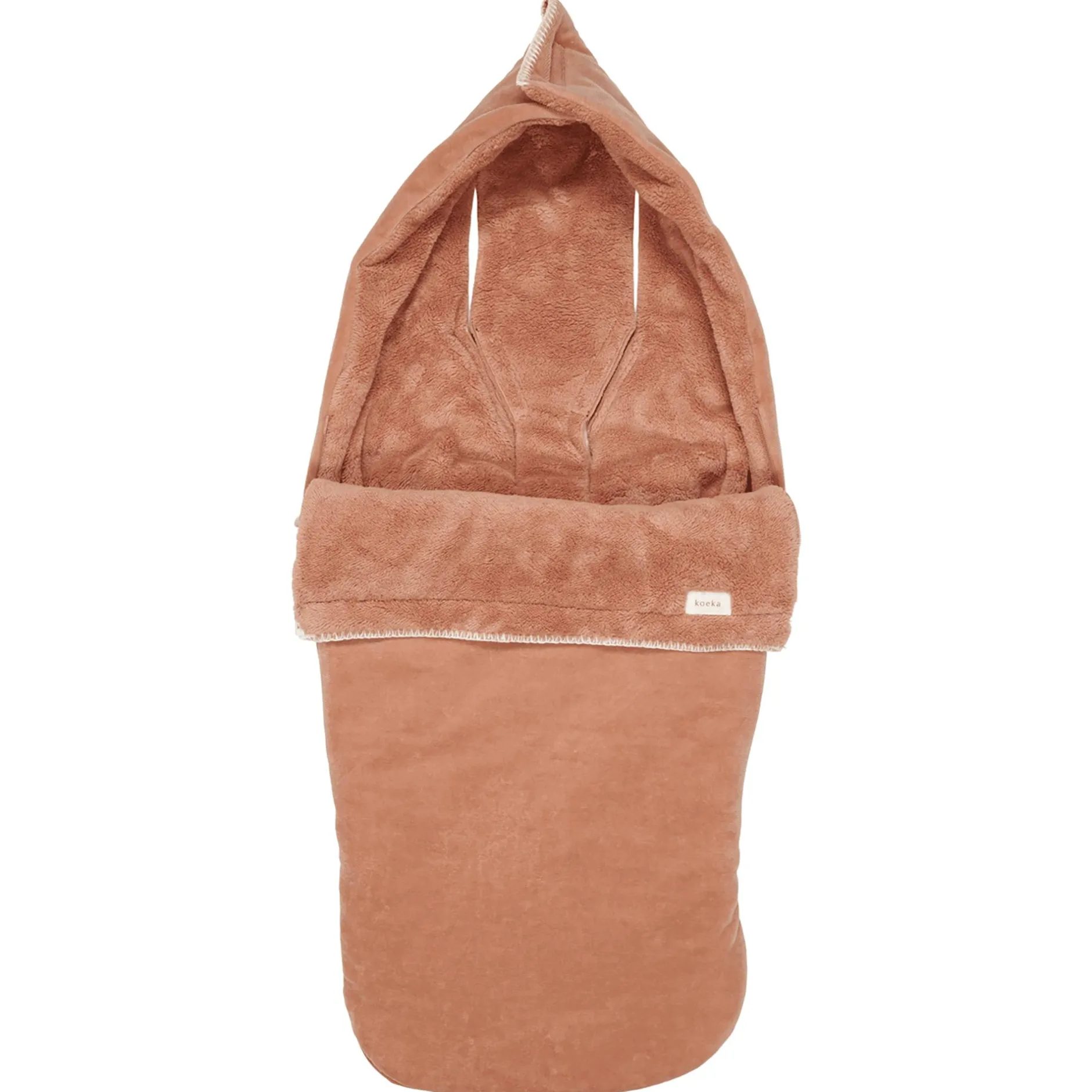 koeka Fußsack Plüsch Oddi Soft Earth*Kinder Kinderwagen Zubehör