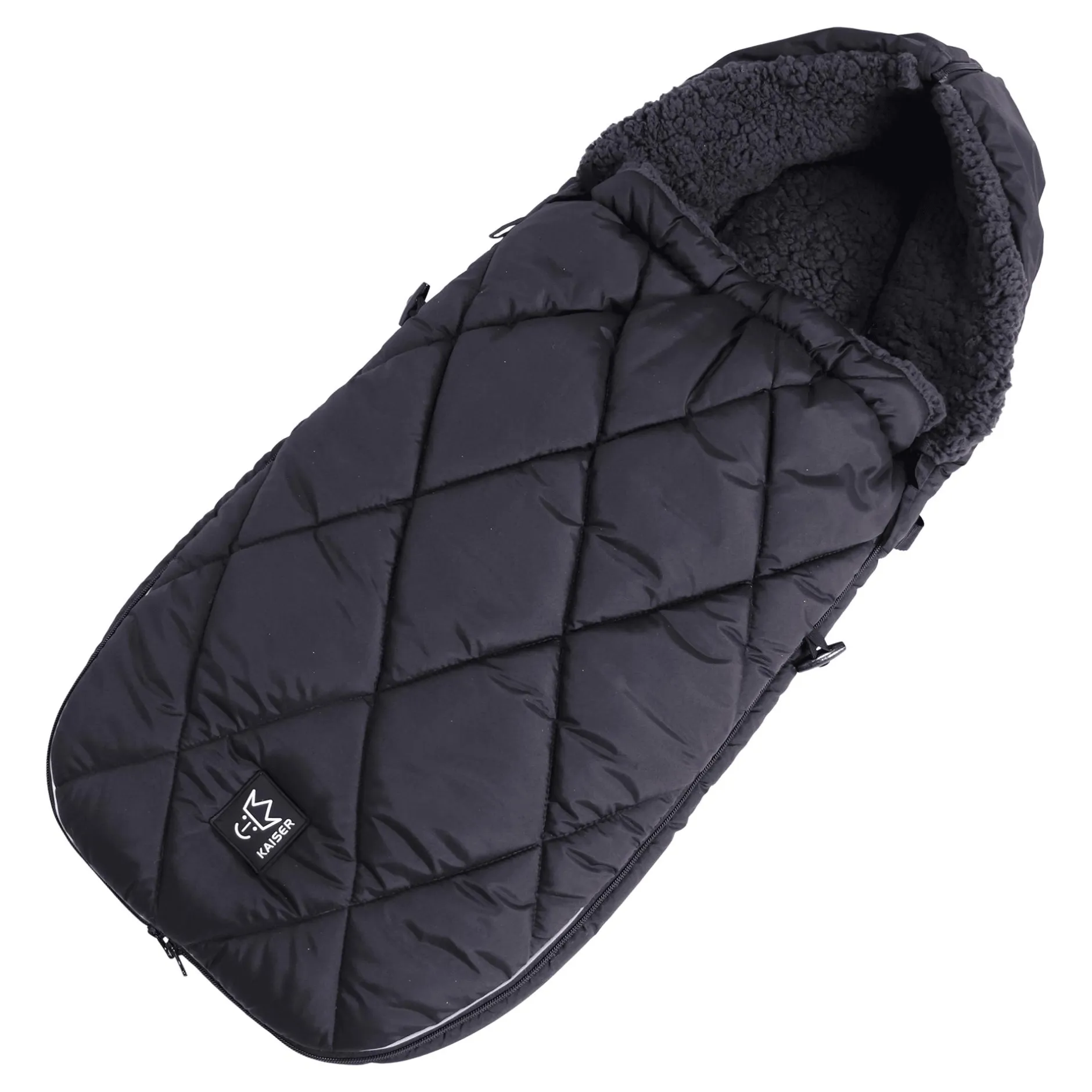 KAISER Fußsack XL Too Black*Kinder Kinderwagen Zubehör