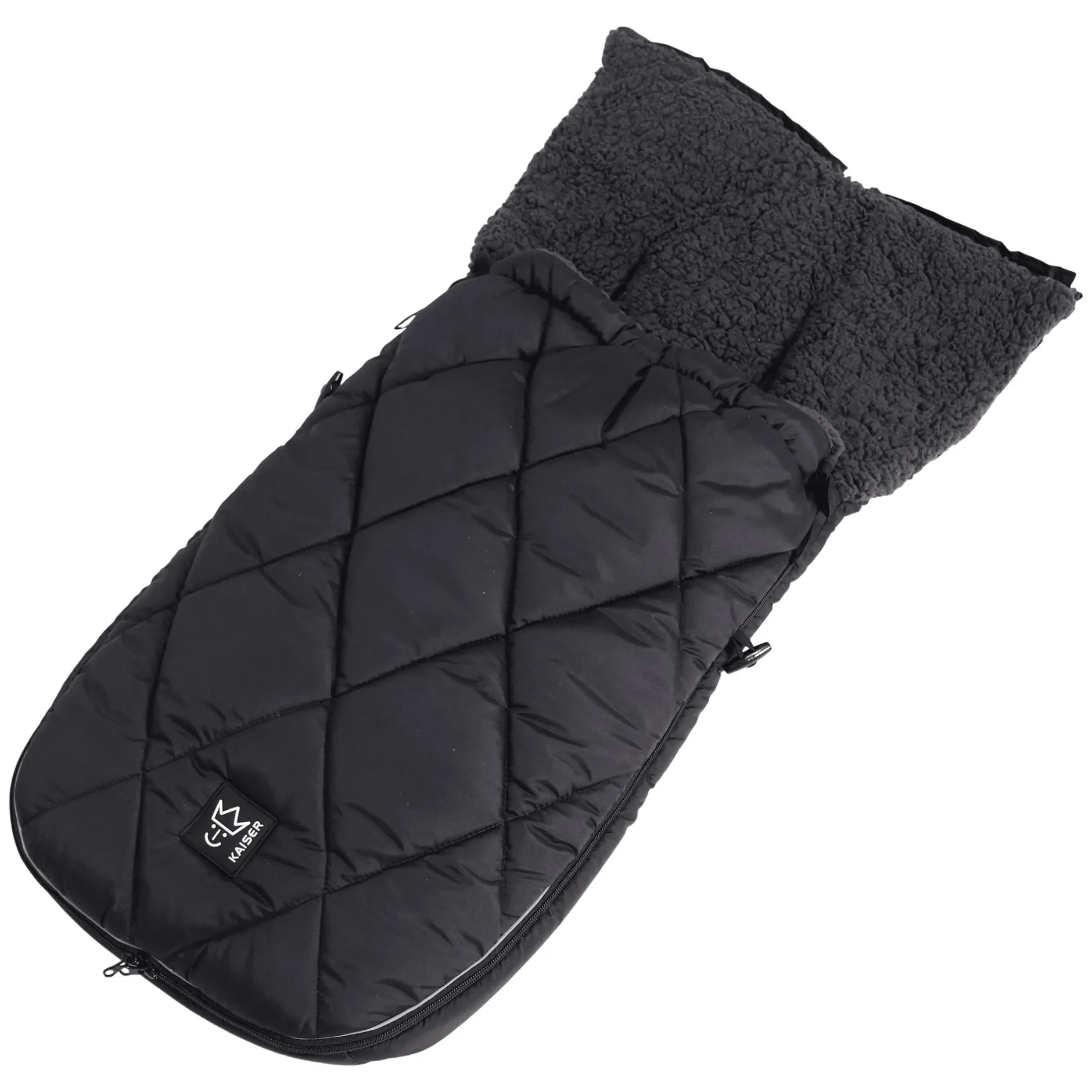 KAISER Fußsack XL Too Black*Kinder Kinderwagen Zubehör