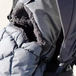 KAISER Fußsack XL Too Black Melange*Kinder Kinderwagen Zubehör