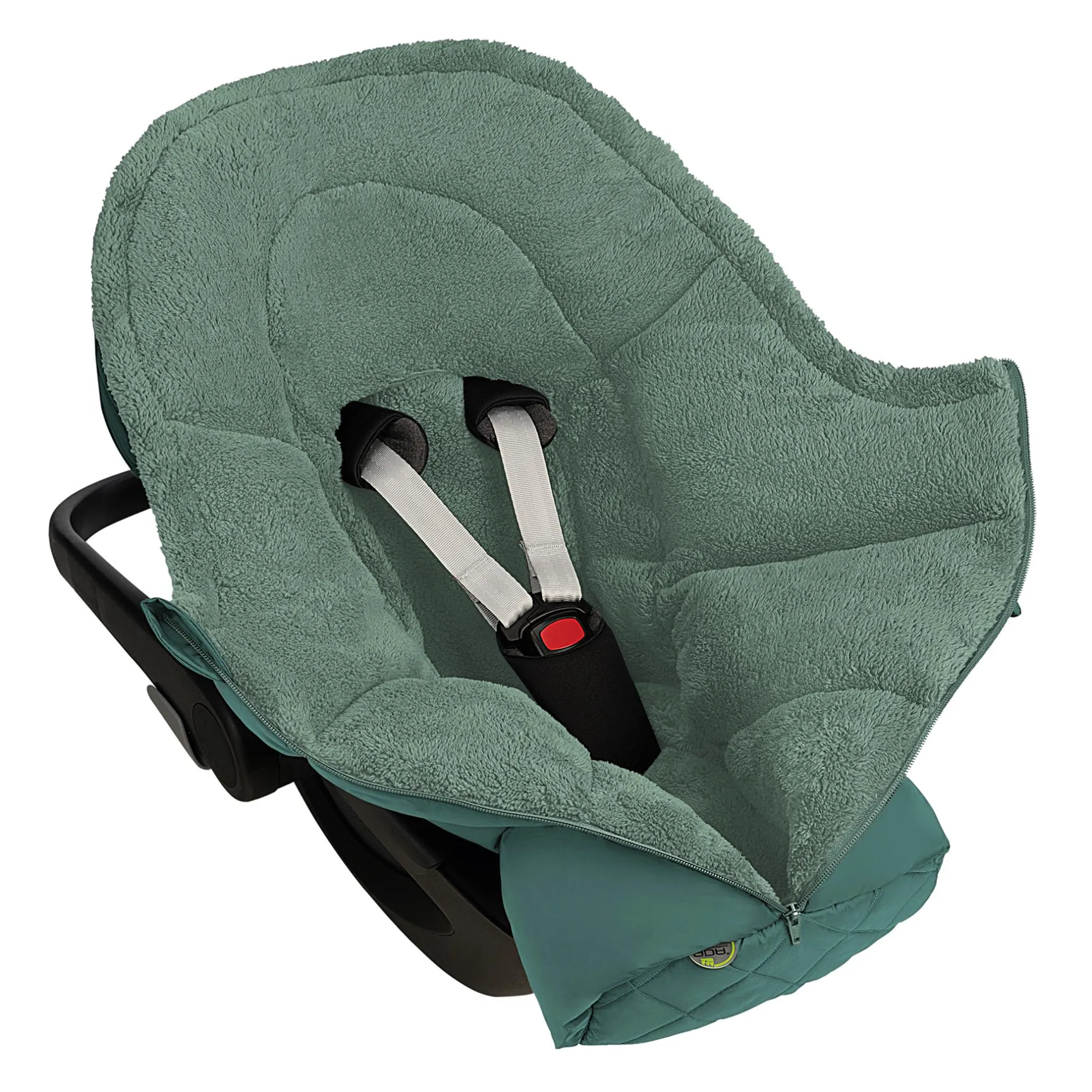 odenwu00e4lder Fußsäckchen Gino Cosy Green*Kinder Kindersitz Zubehör