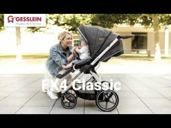 GESSLEIN FX4 Style Moos*Kinder Kombi-Kinderwagen