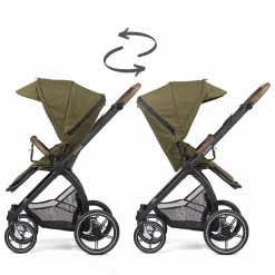 GESSLEIN FX4 Style Moos*Kinder Kombi-Kinderwagen