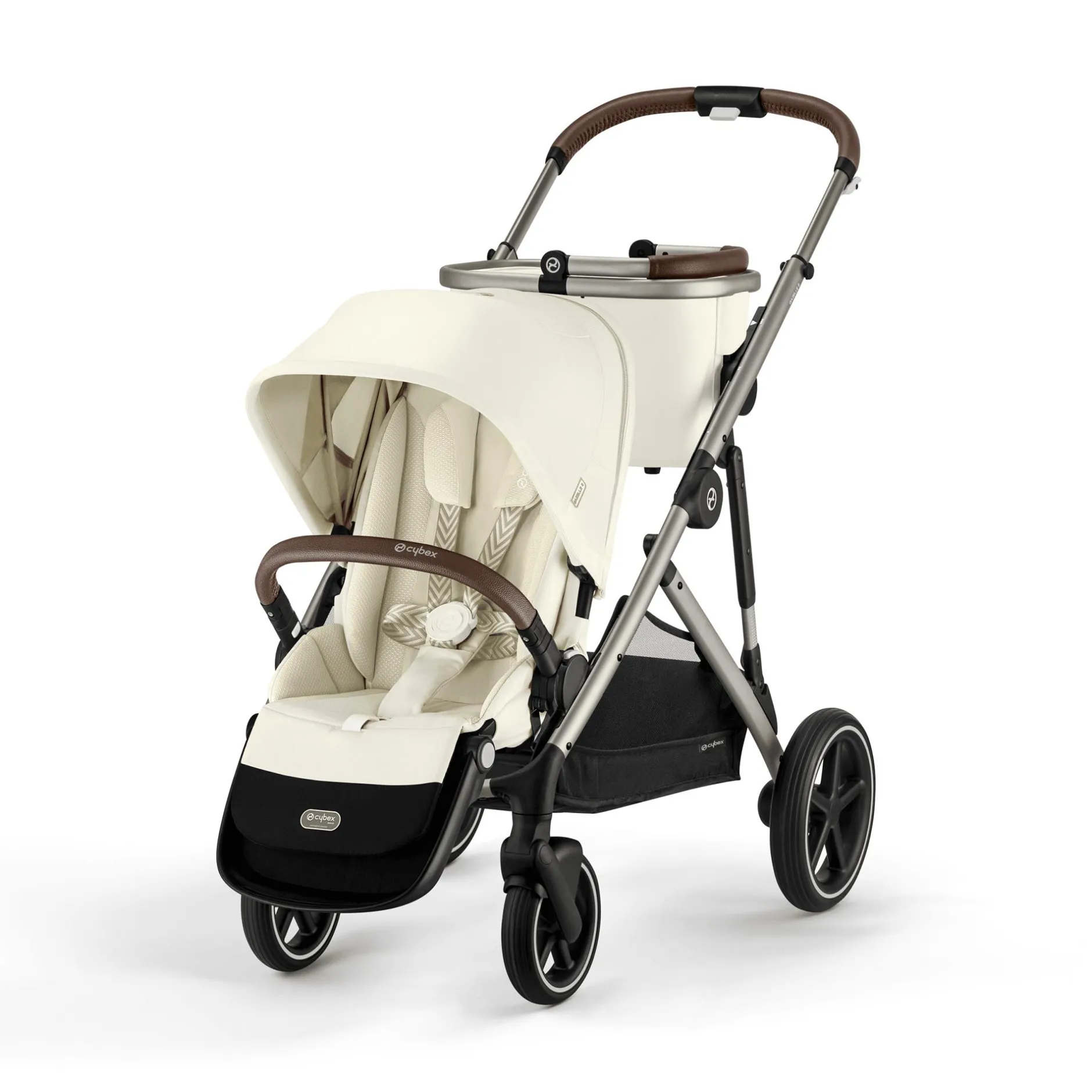 cybex Gazelle S Seashell (Taupe Frame)*Kinder Buggys