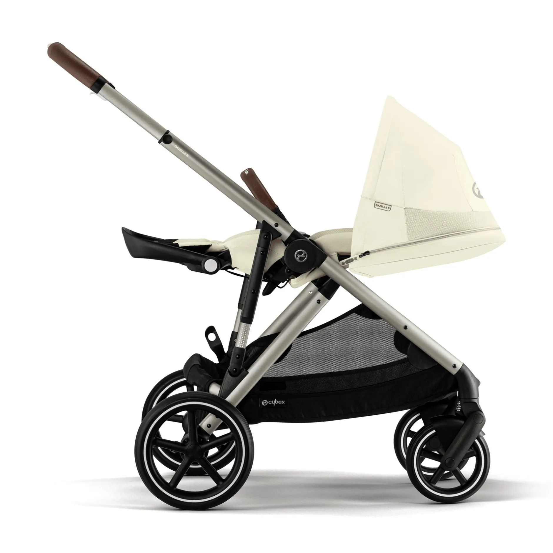 cybex Gazelle S Seashell (Taupe Frame)*Kinder Buggys