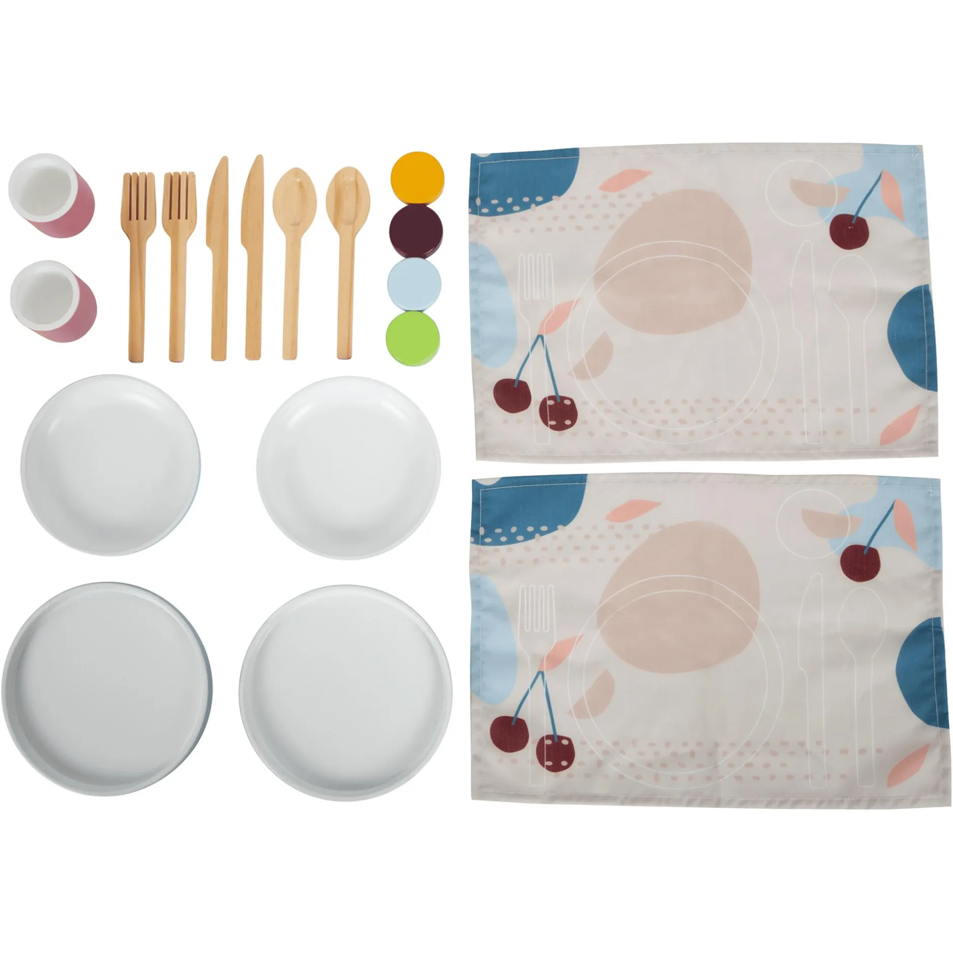small foot Geschirr-Set Tasty*Kinder Rollenspiele|Spielzeug Ab 3 Jahren