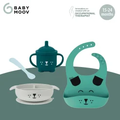 babymoov Geschirrset 4-teilig LEARN'ISY Dog* Besteck & Geschirr|Lätzchen