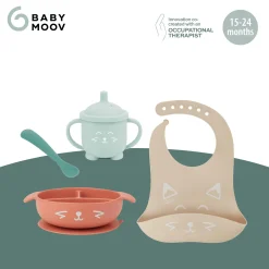 babymoov Geschirrset 4-teilig LEARN'ISY Fox* Besteck & Geschirr|Lätzchen