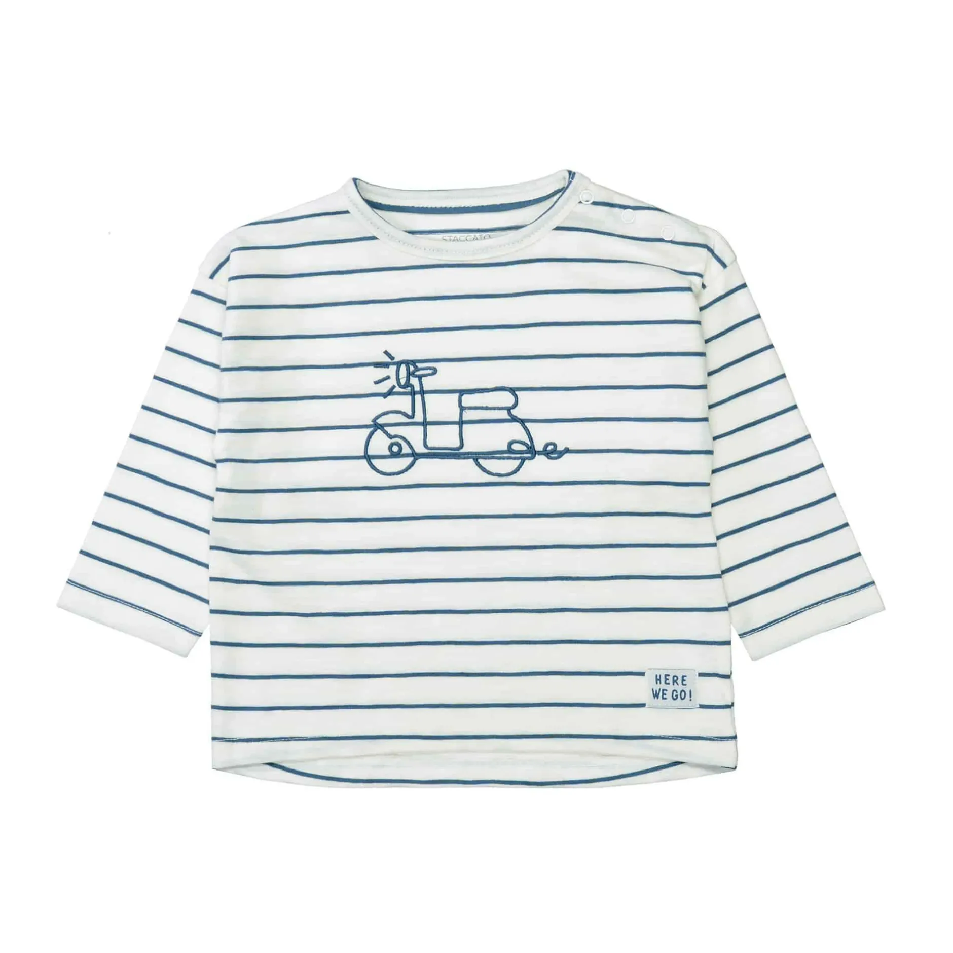STACCATO gestreiftes Langarmshirt Moped* Oberteile