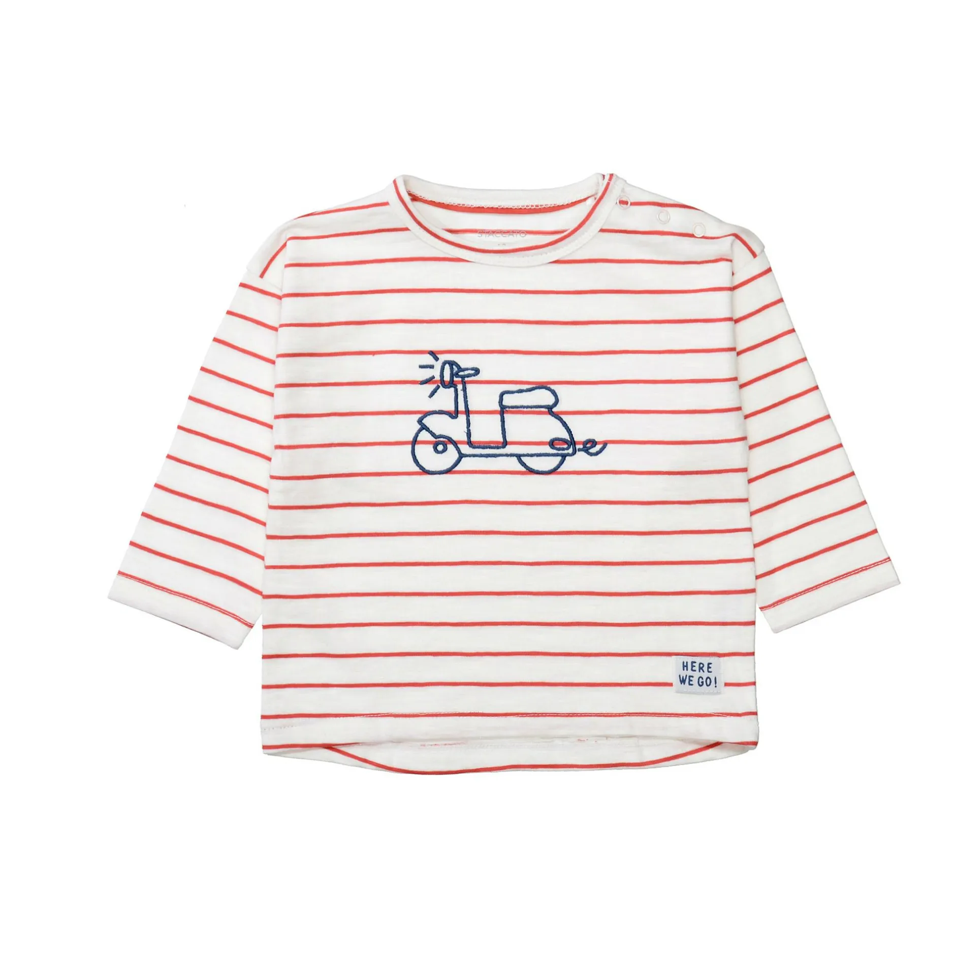 STACCATO gestreiftes Langarmshirt Moped* Oberteile