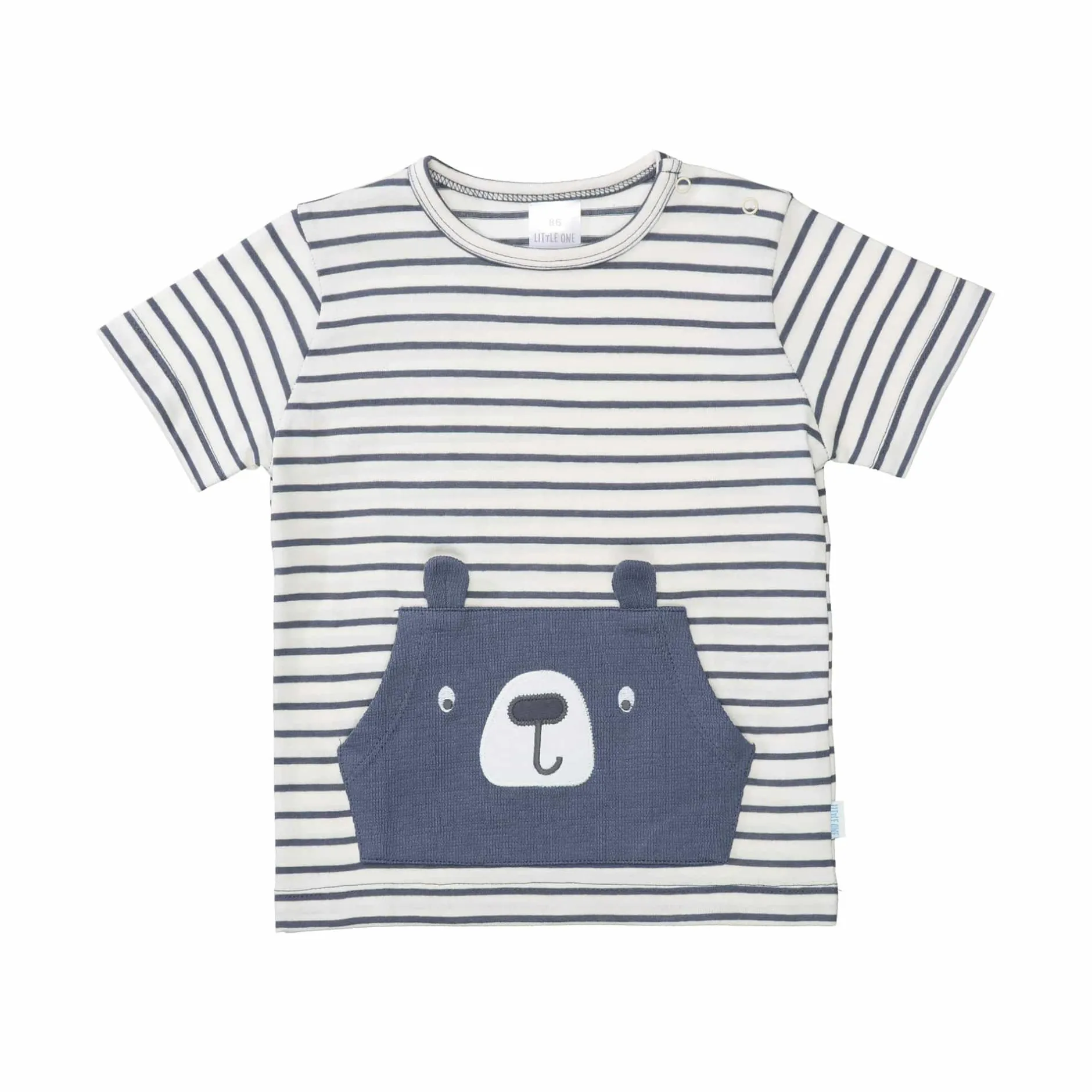 LITTLE ONE gestreiftes T-Shirt Bär* Oberteile