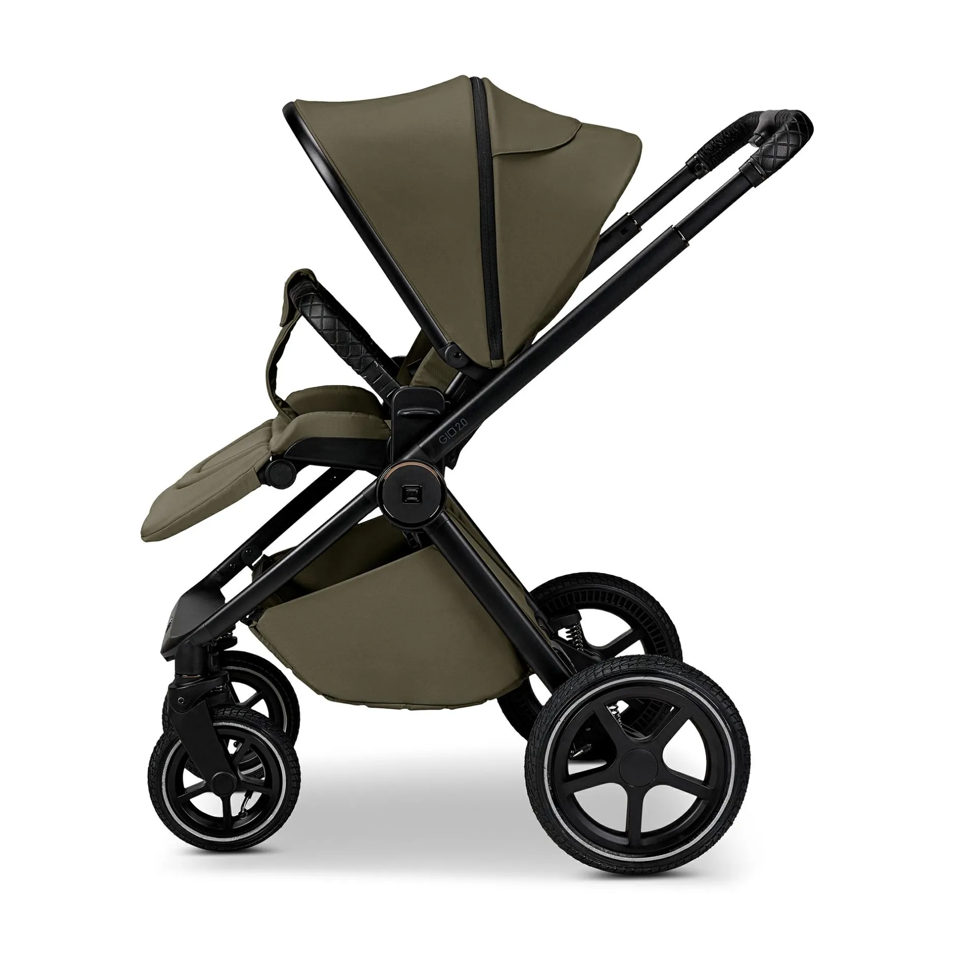 MOON GIO 2.0 Moss*Kinder Kombi-Kinderwagen