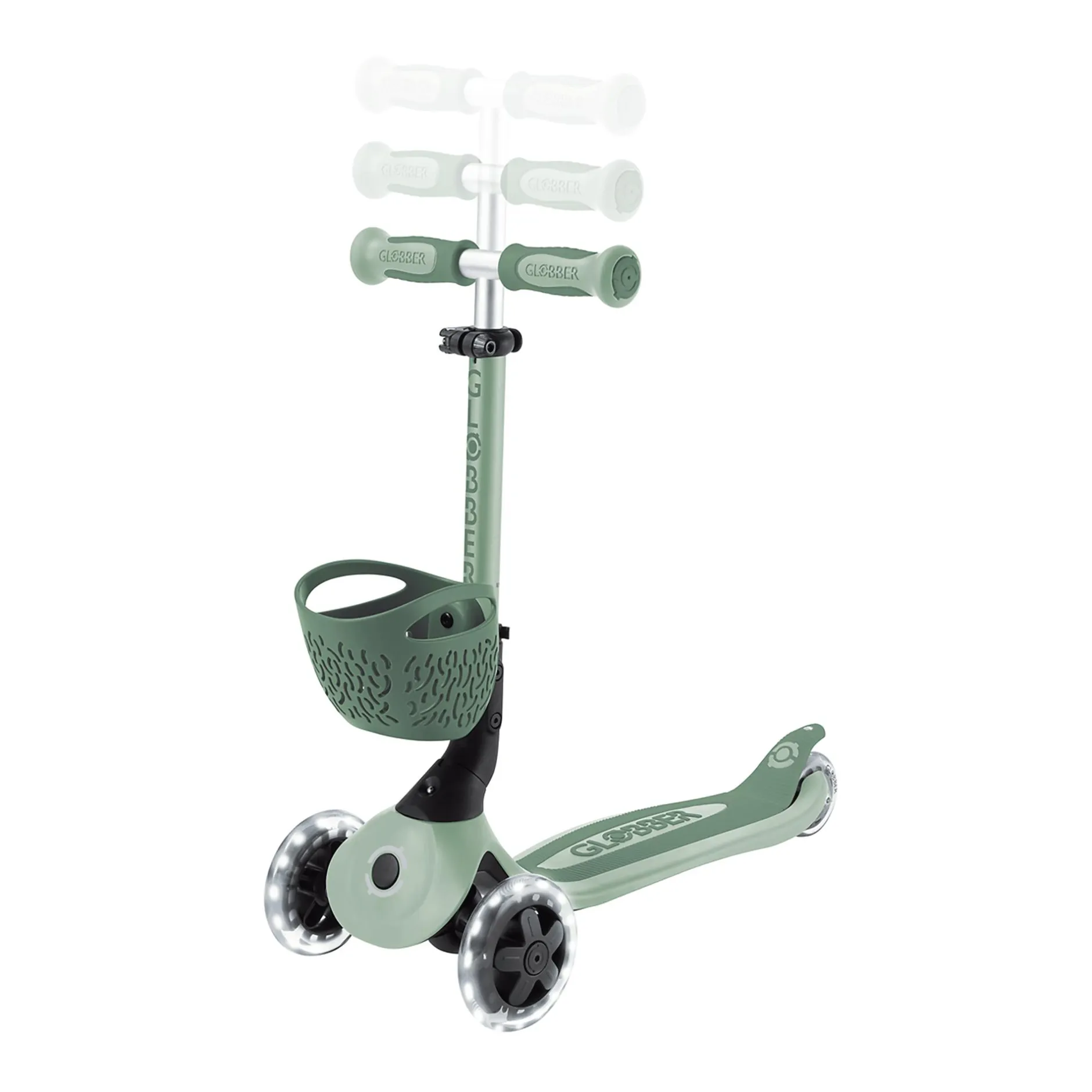 GLOBBER Go Up 360 Lights 3-in-1 Salbei*Kinder Kinderfahrzeuge