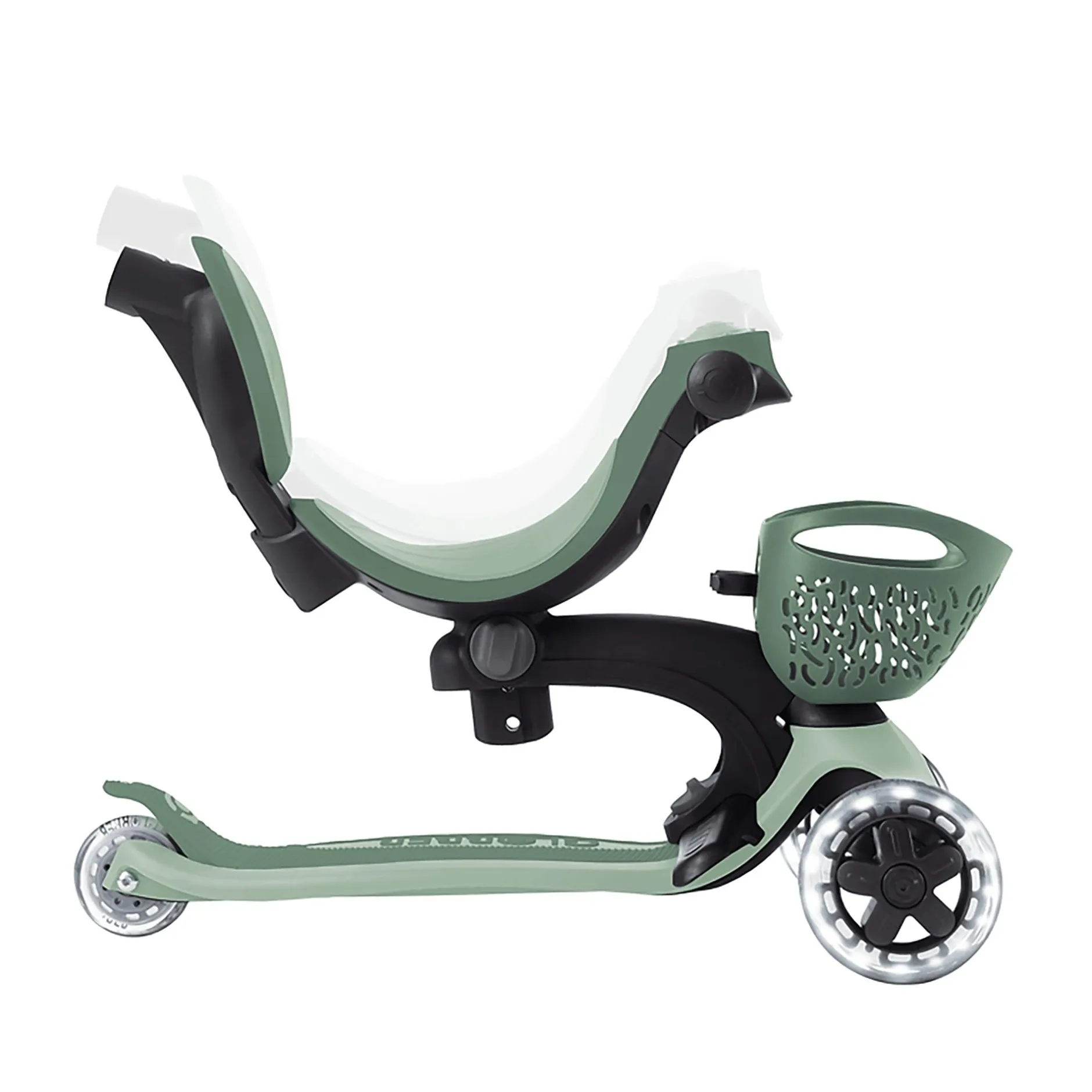 GLOBBER Go Up 360 Lights 3-in-1 Salbei*Kinder Kinderfahrzeuge