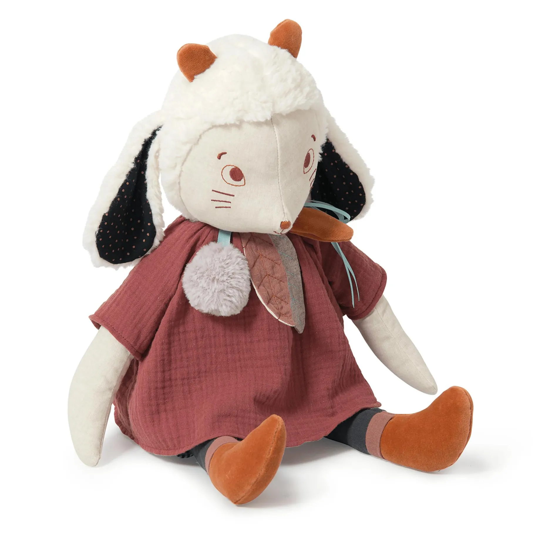 Moulin Roty Großes Plüschtier Schaf Fenouil* Kuscheltiere
