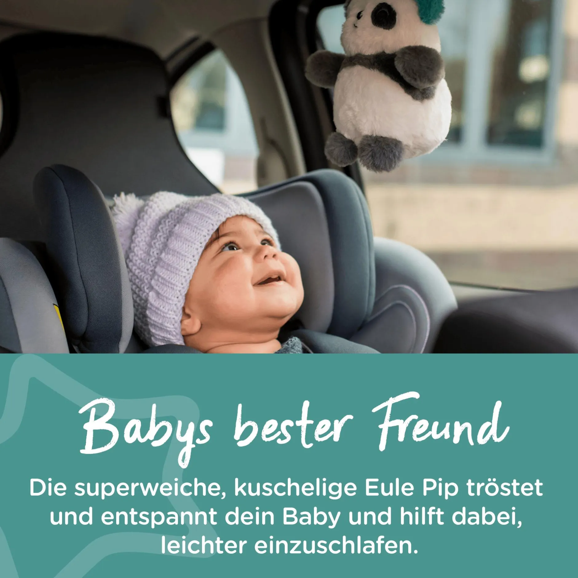 tommee tippee GroFriend-Einschlafhilfe Mini Pip der Panda* Nachtlichter|Spieluhren